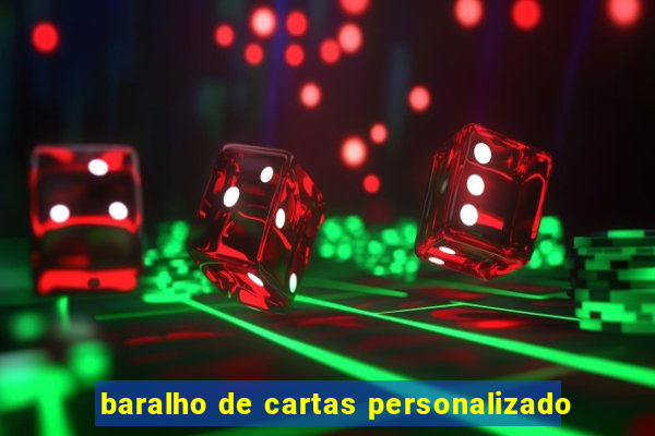 baralho de cartas personalizado